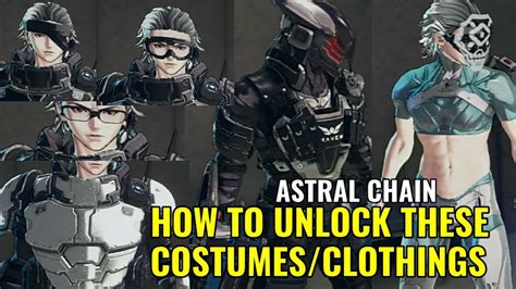 astral chain clone clothes|astral chain costumes unlock.